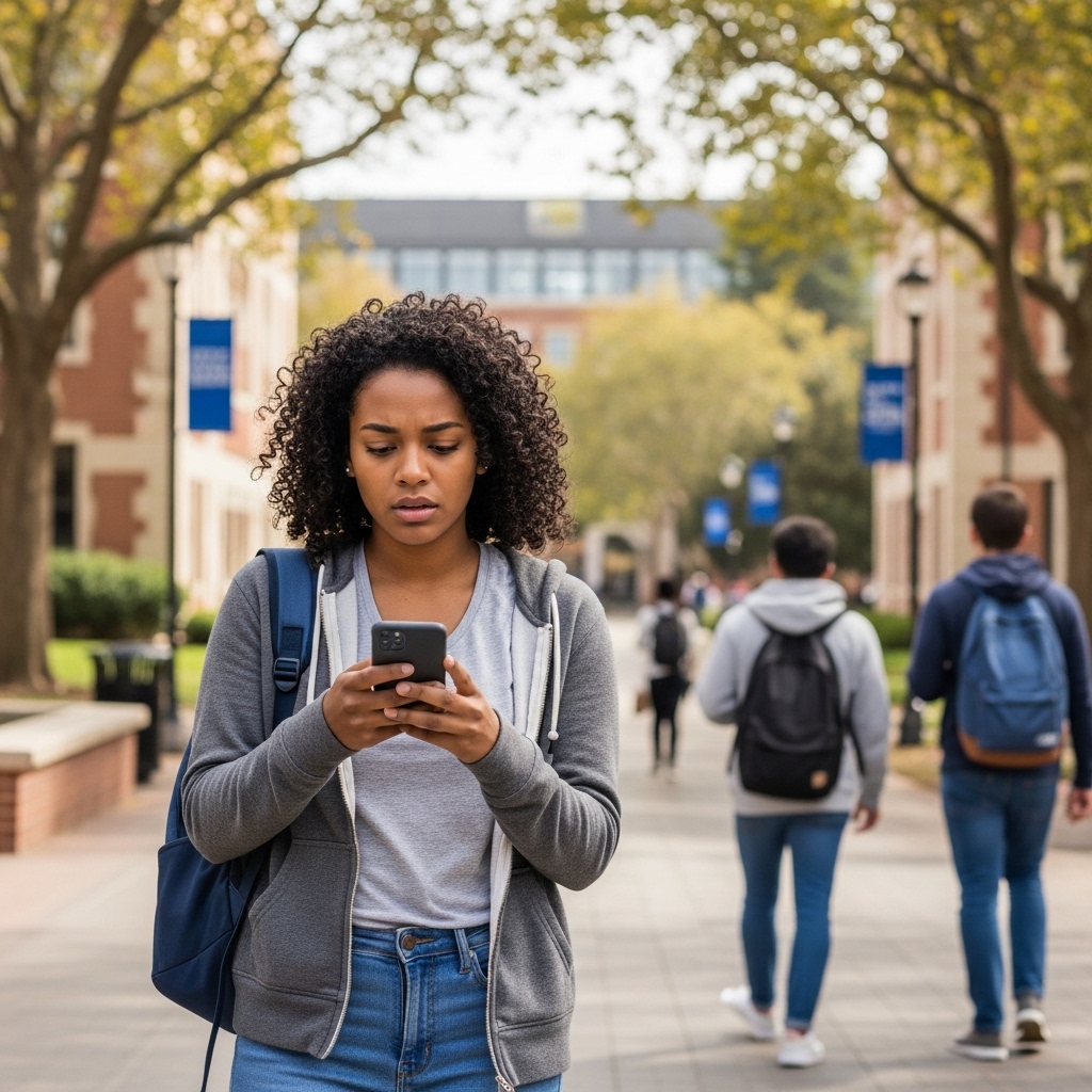 Campus emergency scenario